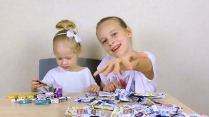 МИНИ ЛЕНТА 2  ВСЯ МОЯ КОЛЛЕКЦИЯ!!! Часть 2  Распаковка и Обзор  АКЦИЯ в супермаркетах Лента 2017