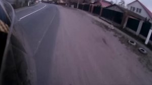 Мотоцикл ловит клин двигателя на скорости .