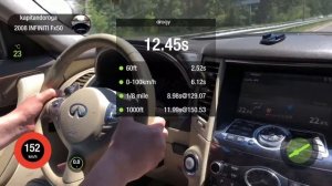 Разгон Infiniti FX50