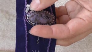 мастер класс :вышитый браслет из бисера и камней