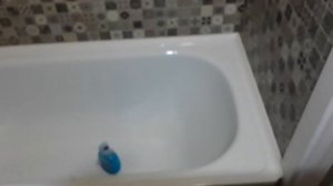 Установка ванны в квартире .  Новостройка .  Санузел.