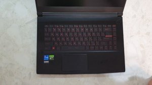 Ноутбук MSI GF63 Thin 12VE-466RU i7 12650H, 16Gb, SSD512Gb, RTX4050 6Gb распаковка и краткий обзор