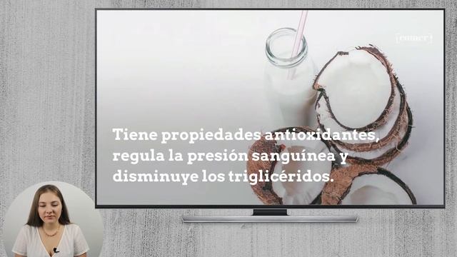 Учим испанский по видео Propiedades y beneficios (полезные свойства кокоса) смотреть онлайн