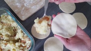 #Вареники с картошкой.Лучшее тесто для вареников.Как замесить тесто для вареников.Заморозка