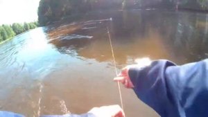 Бешеный клёв на кораблик. Ловля хариуса на перекате река Косьва.