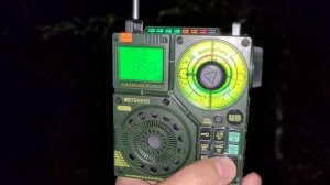 Приём коротких волн вечером Retekess TR112