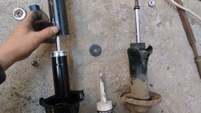 Стойки. Амортизаторы. Чем заменить пыльник? смотреть онлайн