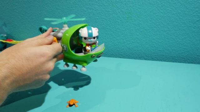 Распаковка игры Октонавты Вертолет и Барнаклс - Toys Octounauts Gup-h & Barnacles смотреть онлайн