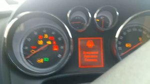 Opel/Vauxhall Astra J GTC холодный старт -20