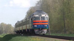 Дизель-поезд ДР1А-145 сообщением "Гродно - Лида"