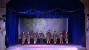 "Народный" коллектив вокальный ансамбль  "Русская песня"  - "Как родная меня мать провожала"