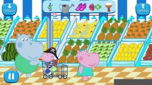 Супермаркет для детей Hippo - iOS / Android - Развивающая игра