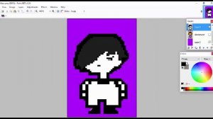 Speed Art || Making Undertale Pixel art