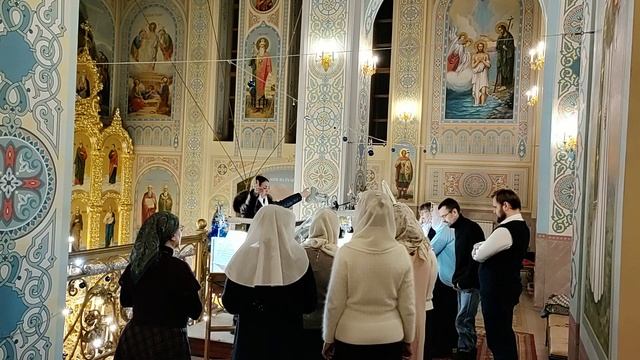 Крещение Господне, 2-й антифон. Регент Екатерина Артюхова.