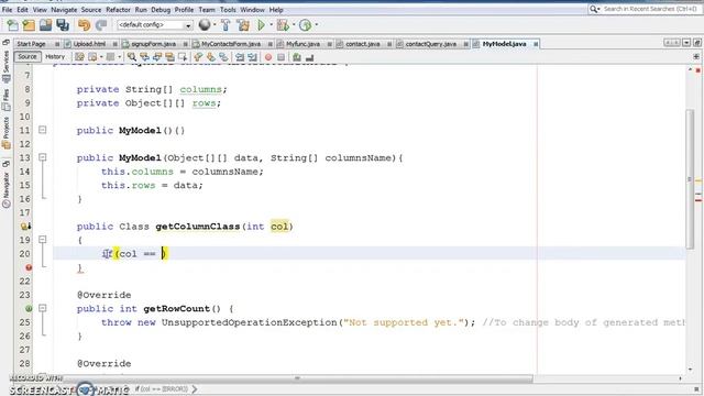 Java - Contact Management System Project In Java With MySQL Step By Step [with source code] Part 22 смотреть онлайн