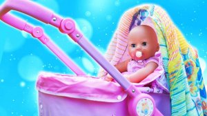 Кукла Беби Анабель идёт гулять! Весёлые игры в куклы и дочки матери с Baby Born