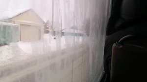 Поездка на автобусе МАЗ 103.075. Город Нижневартовск. Маршрут 4.