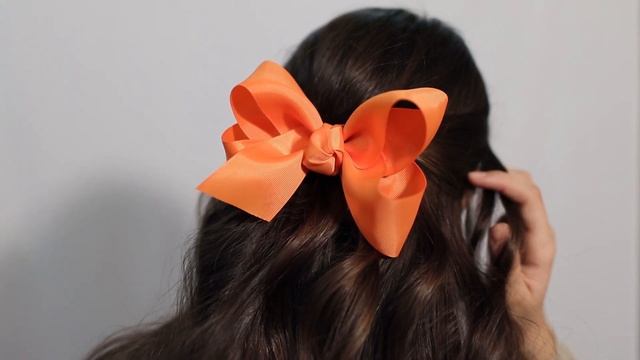 Бант для волос Эстель (оранжевый) ТМ PONTTERRA смотреть онлайн