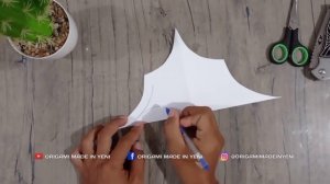 How to cut paper into a spider | easy origami