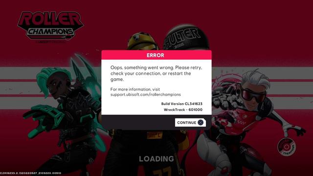 Error Oops Something Went Wrong Roller Champions Season