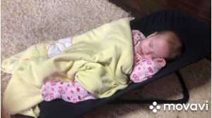 VLOG 8. Сон у ребенка со стридорным дыханием. Развитие ребенка. Сон 3 месячного ребенка.