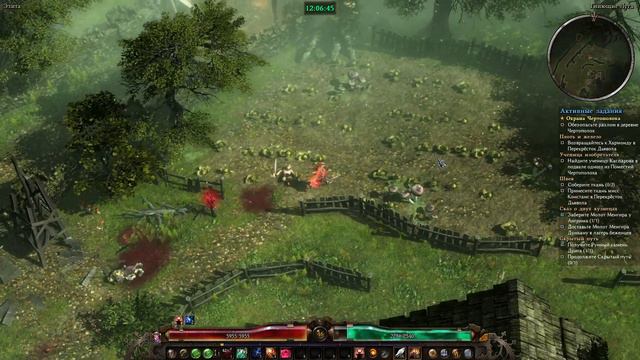 Grim Dawn Ритуалист #1 Элита ( Некромант + Шаман ) Основной урон Здоровье