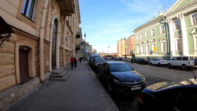 Saint Petersburg - Walking Millionnaya street - Russia / Санкт-Петербург 4К смотреть онлайн