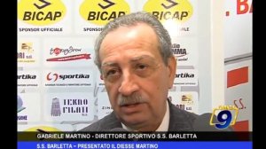 S. S. Barletta | Presentato il Diesse Martino