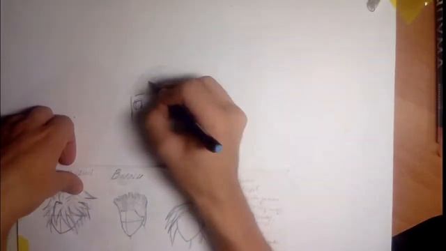 Как нарисовать аниме голову смотреть онлайн