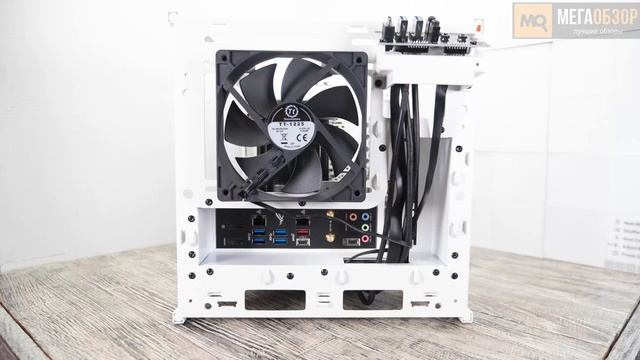 THERMALTAKE THE TOWER 100 White обзор. Эффектный корпус для miniITX платы