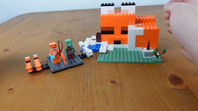 2 Sets für 15 Euro? Was kann LEGO Minecraft? - 21178 Fox Lodge + 21177 Creeper Ambush - Review смотреть онлайн