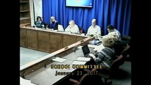 School Committee - January 23, 2017