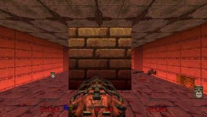Doom 64 level 23, Unholy Temple: Keys, gates, exit