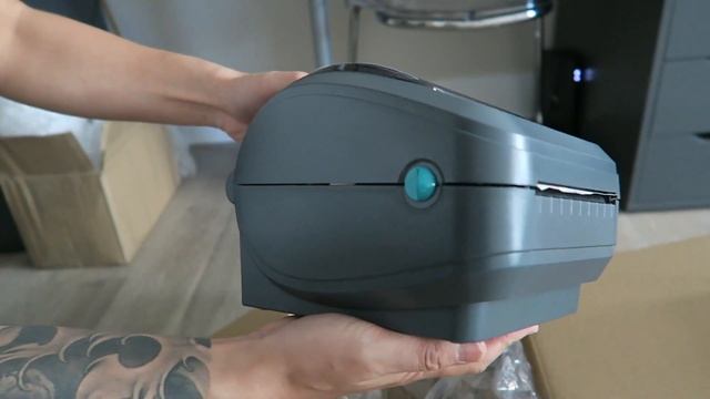 ZEBRA GK420D THERMAL LABEL PRINTER UNBOXING + SET UP смотреть онлайн