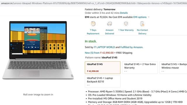HP 15s- FR2006TU Vs 3 other laptops under 45000rs! Which one is better? смотреть онлайн