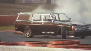 мой Дрифт на Volvo 240