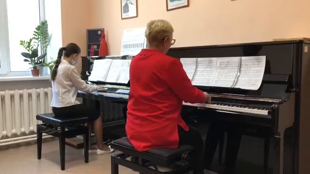 Калымова Нурия, 11 лет, Жаканова Жания Галихановна, Ю. Рочеролл . Вальс смотреть онлайн