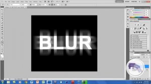 How To Make a Ghostly Blur Text Effect Using Photoshop CS5