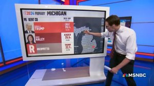 Kornacki breaks down first Michigan primary results