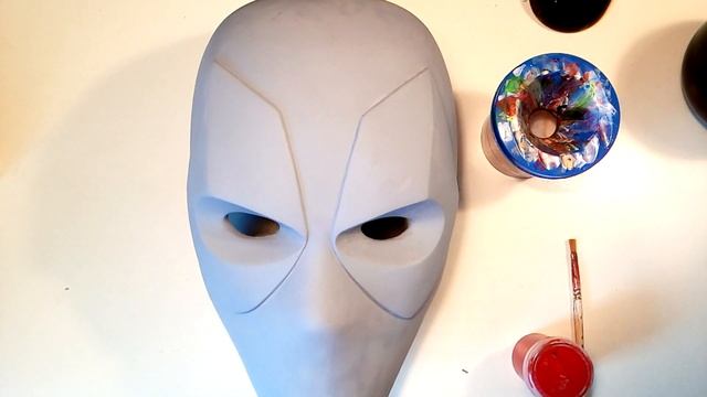 Как сделать маску ДЭДПУЛА? Ч.2. Своими руками. DeadPool mask. смотреть онлайн