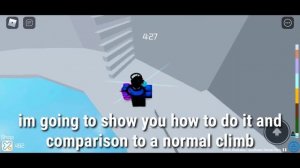 How to ladder flick on mobile in Roblox Tower Of Hell