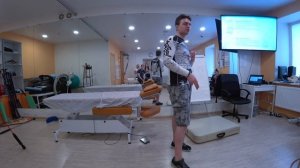 Внутренняя ротация бедра. Семинар "Кинезотерапия в открытой кинематической цепи".