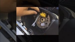 How to remove steering wheel + AIRBAG : Vw Eos - Tiguan