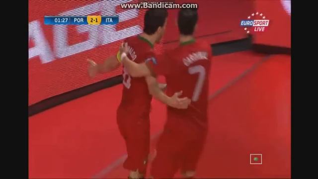 Португалия 2-1 Италия Арналду Перейра  cool goal(Португалия)Чемпионат Европы