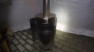 Печь рыбака PS10 +Лотос 4ЛТ часть 1 - брикет