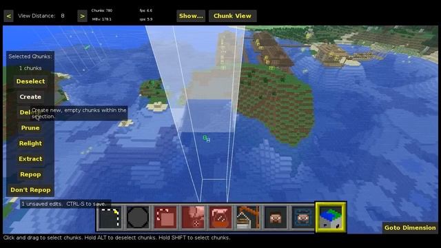How to Fix Chunks Not Loading and Frozen Mobs in Single Player Minecraft смотреть онлайн
