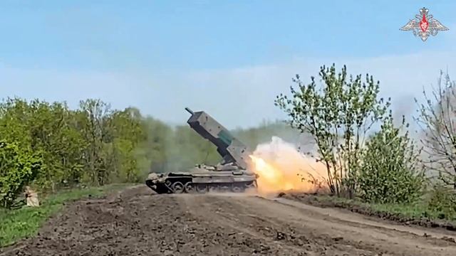 Боевая работа расчета ТОС «Солнцепек»
