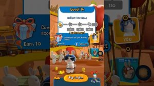 Rabbids Crazy Rush android gameplay #2 | Lvl 11 to Lvl 20