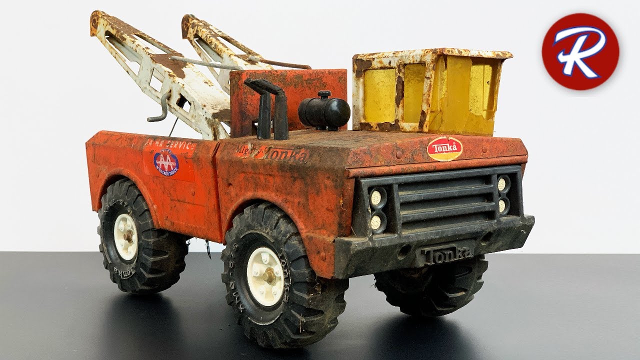 Реставрация эвакуатора Mighty Tonka 1970-х годов
