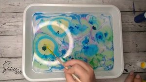 Рисование на воде Эбру ?Рисуем вместе с детьми???
